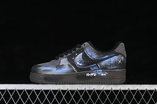 All categories Nk Air Force 1 Air Force series Nk Air Force 1 Low Air Force low-top Nike Air Force 1'07 Low "Night Spark" Hand-painted graffiti Night burning star Air Force 1 low-top casual sneakers DO6730-101
